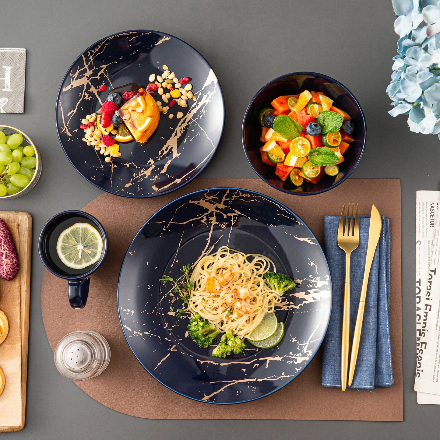 Mesopotamian Luxe Dinnerware Set