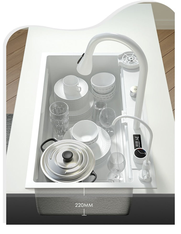 Spectral Flow Kitchen White Sink