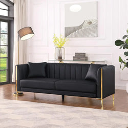 Velour Luxe Sofa