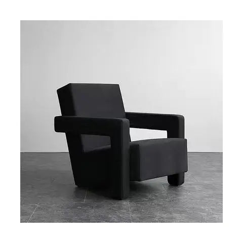 Minimalist designer Udler single sofa chair simple home art casual fabric comfortable living room armchair
Furniture Home