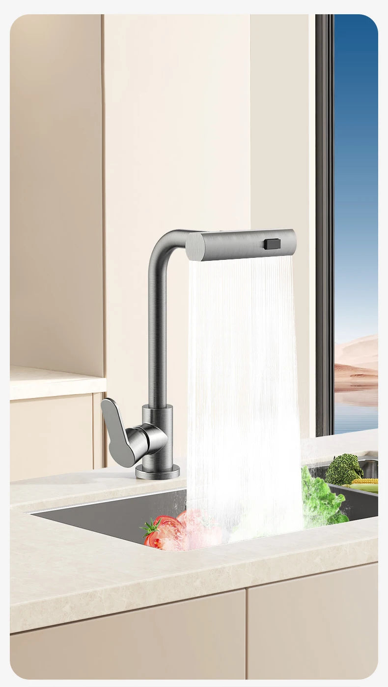 Deluxe Rotation Waterfall Faucet