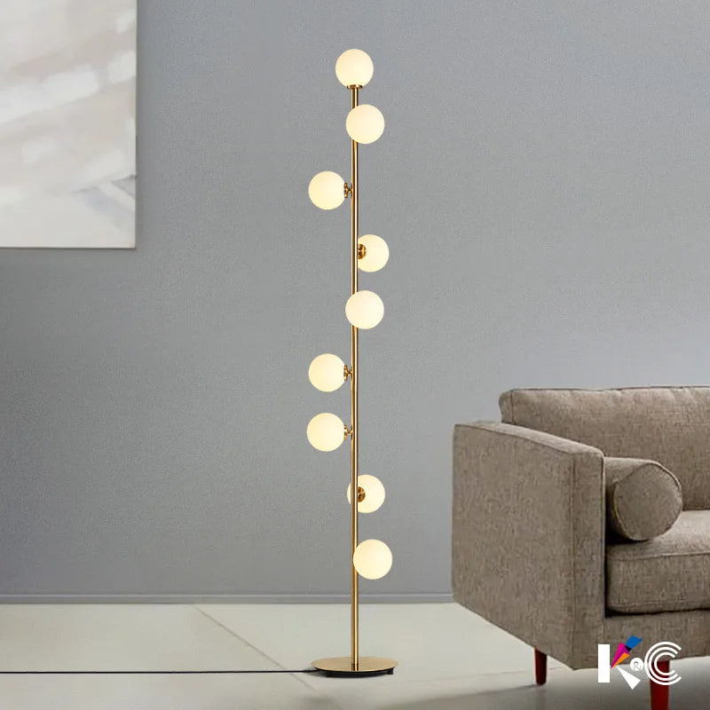 Scandinavia LED Floor Lamps Living Room Standing Lights Bedside Illumination Home Decoration