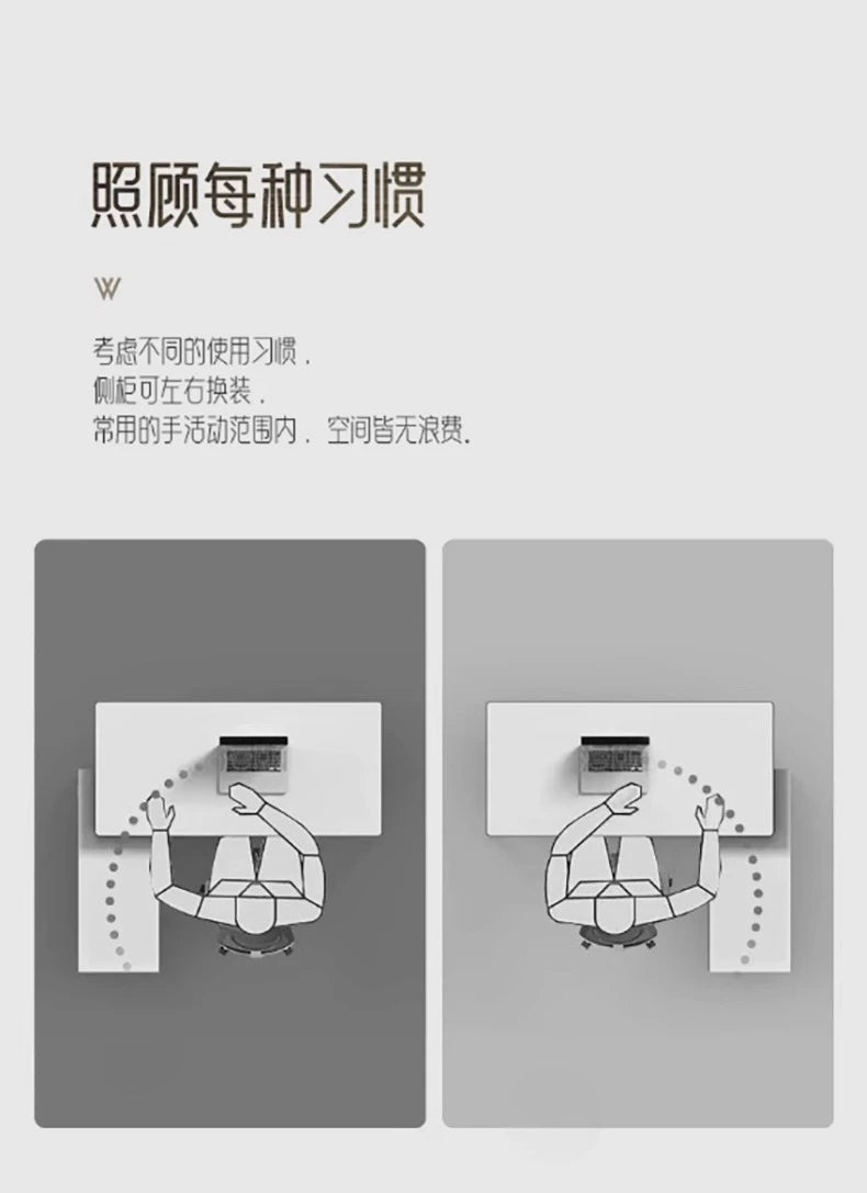 Supervisor Office General Manager Boss Desk Study Computer Desks Motion Gaming Table Offices Sedentary Tables Filing Cabinets