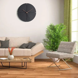 Wooden Nordic Wall Clock