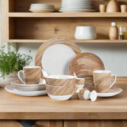 Floating Pattern Ceramic Dinnerware Set