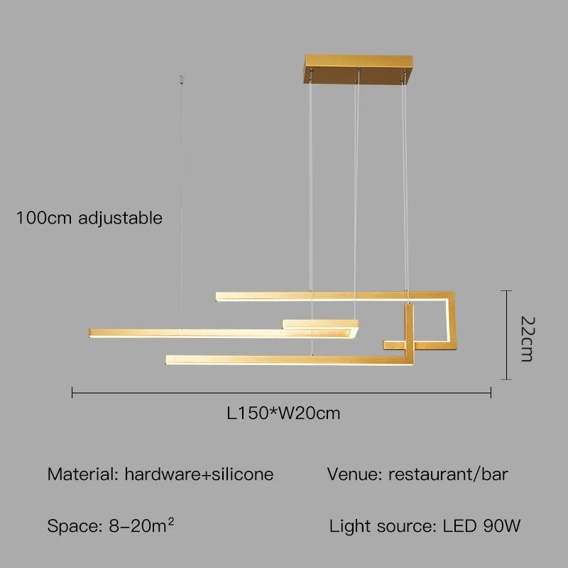 Regal Arc Chandeliers