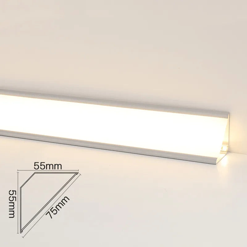 Modern LED Aluminum Profile for Indoor Linear Lighting