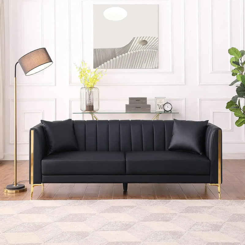 Velour Luxe Sofa