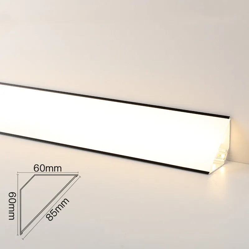 Modern LED Aluminum Profile for Indoor Linear Lighting