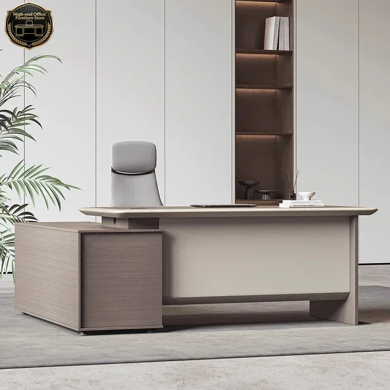 Supervisor Office General Manager Boss Desk Study Computer Desks Motion Gaming Table Offices Sedentary Tables Filing Cabinets