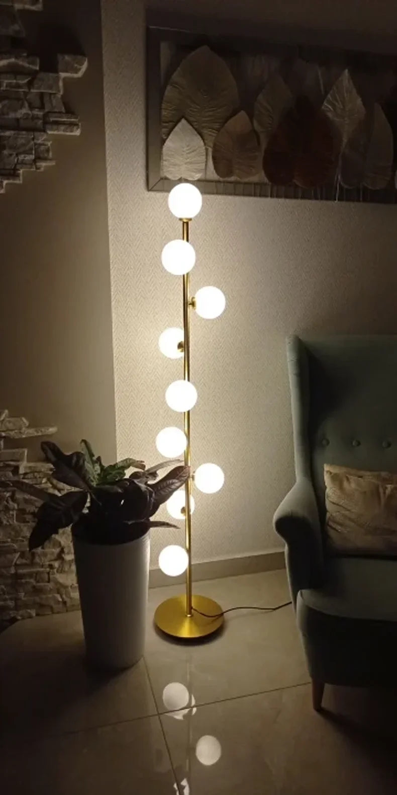 Scandinavia LED Floor Lamps Living Room Standing Lights Bedside Illumination Home Decoration