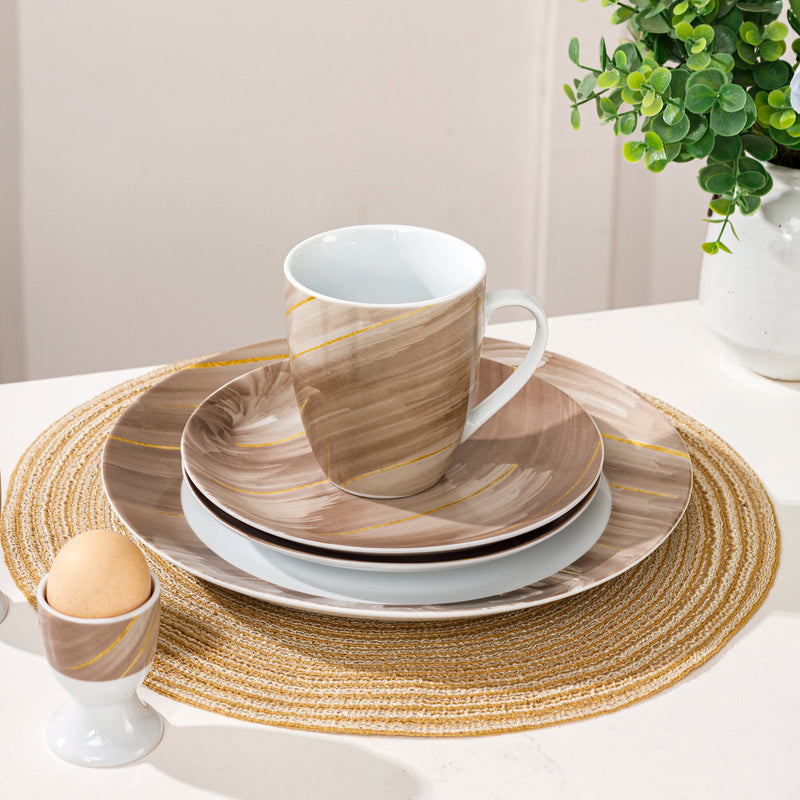 Floating Pattern Ceramic Dinnerware Set