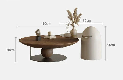 Hathor Gold Base Coffee Tables