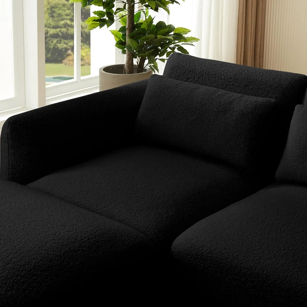 cloud sofa.Sectional Sofa Couch,Convertible U Shaped Sectional,Modular Sectional Couches for Living Room,L Shaped Couch