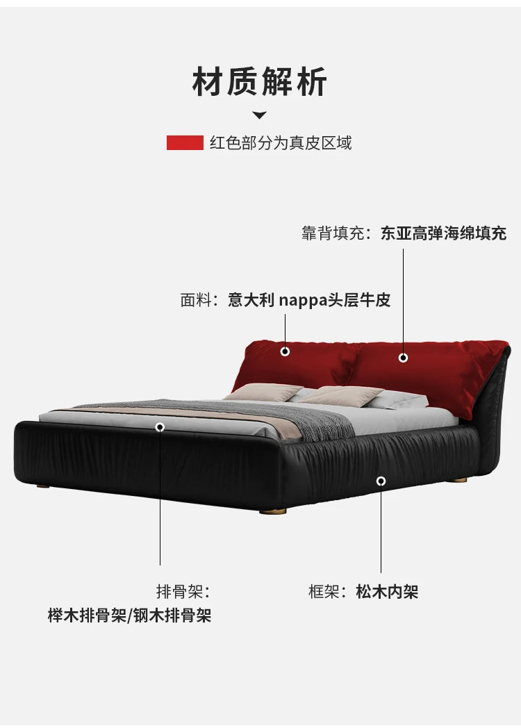 Letto Milano King Bed