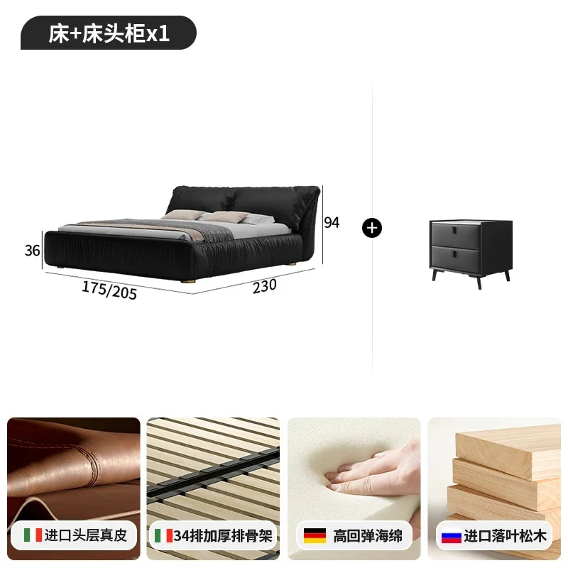 Letto Milano King Bed