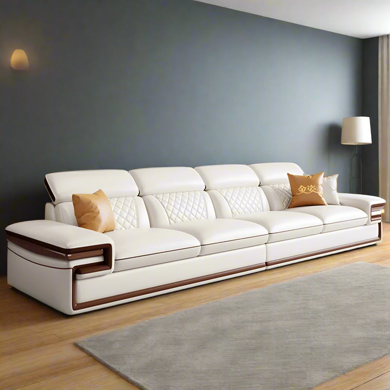 Siena Premium Italian Genuine Leather Sofa