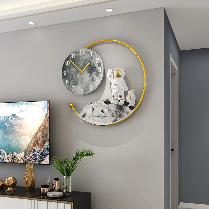 Moon Luxury Wall Clock