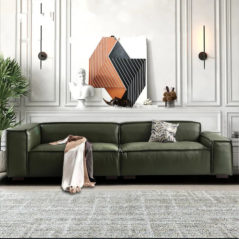 Selling High Quality Resistance Vintage Design Sectionals Artificial Leather Sofa Set Furniture for Living Room