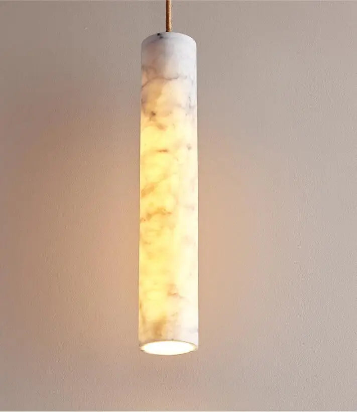 Nordic Marble Led Pendant Lamps Handmade Light Minimalism Chandelier for Living Dining Study Room Art Lighting Parlor Home Decor