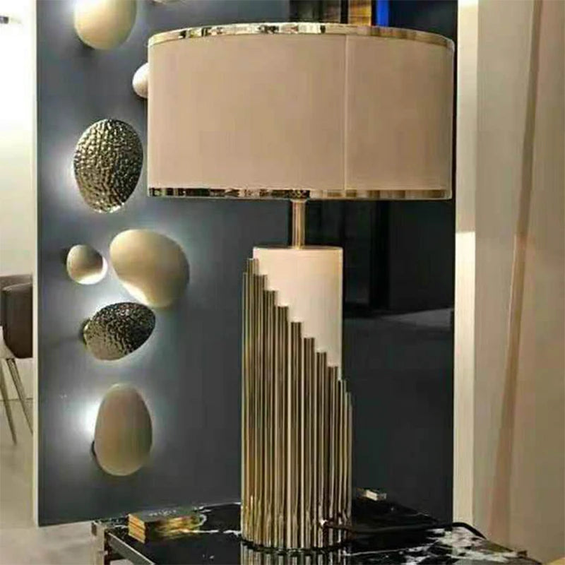 Nordic Designer Model House Light Luxury Desk Lamp Living Room Study Bedroom Bedside Sales Office Post-modern Creative Desk Lamp