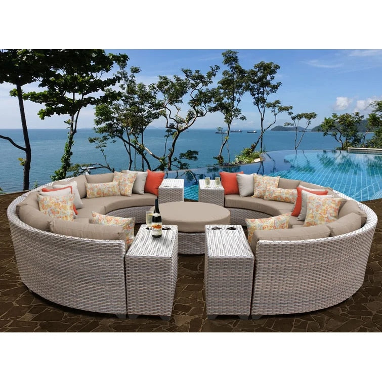 Serenity Manor 11-Piece Outdoor Seating Set