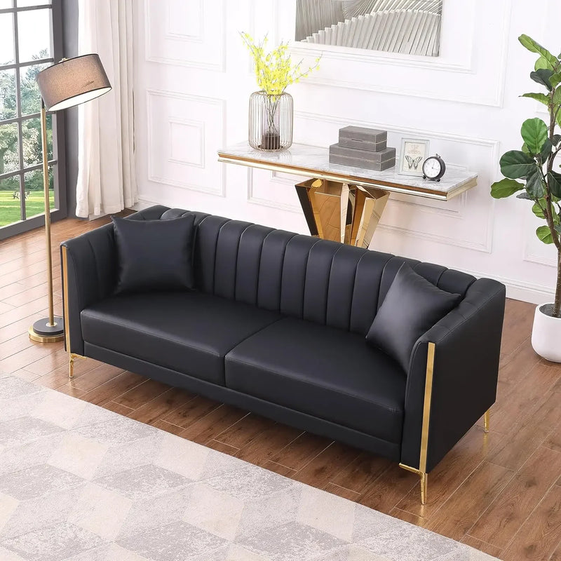 Velour Luxe Sofa