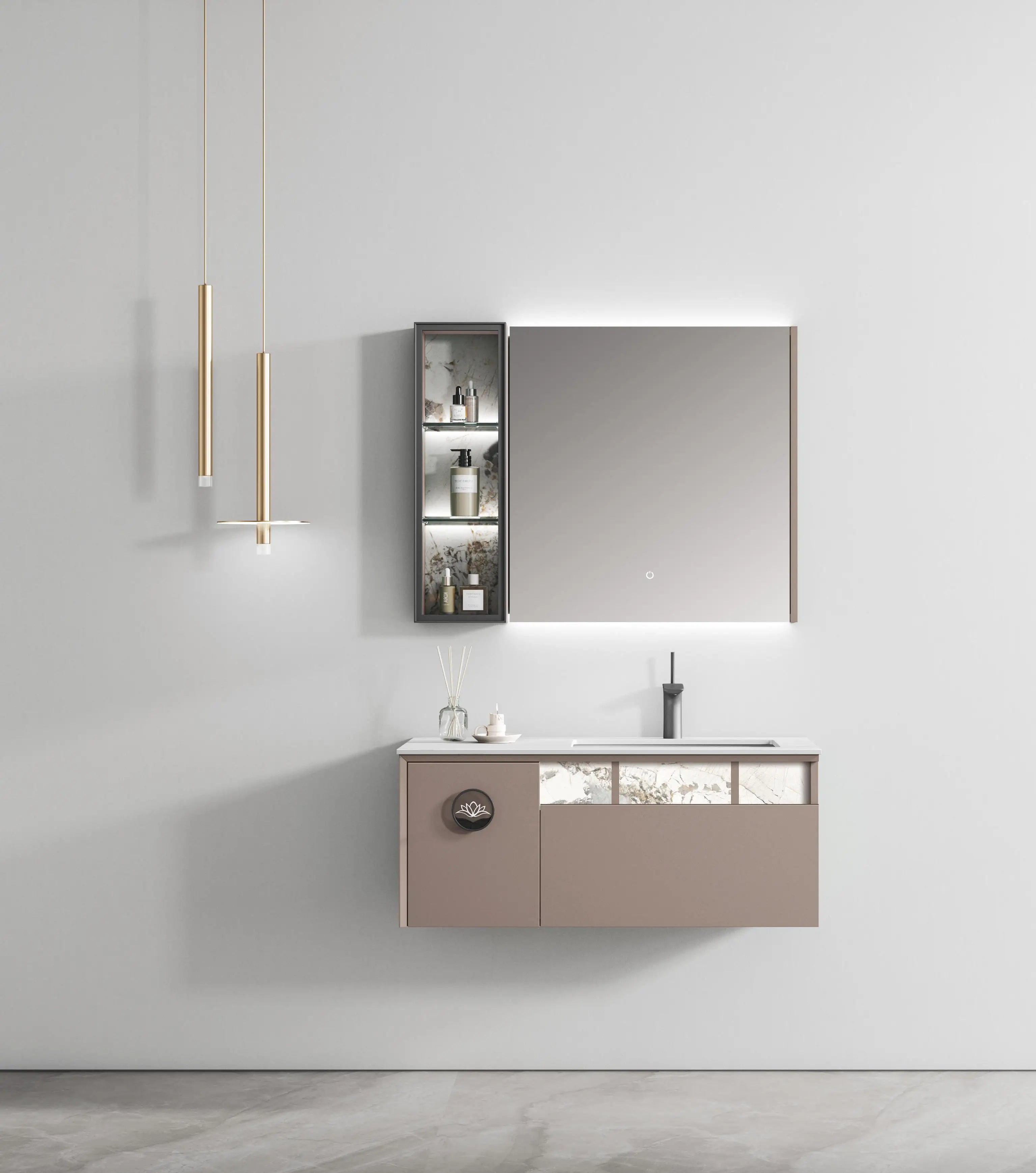 Torino Minimalist Bath Furniture
