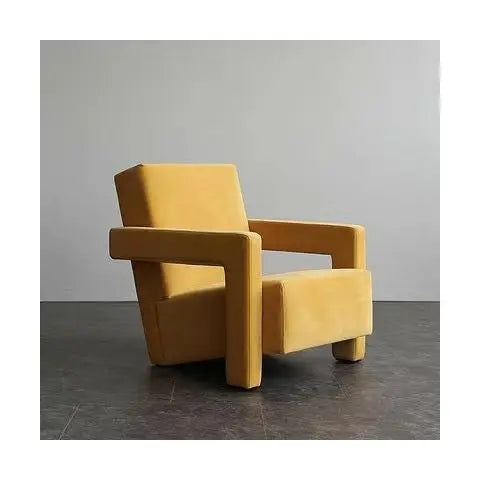 Minimalist designer Udler single sofa chair simple home art casual fabric comfortable living room armchair
Furniture Home