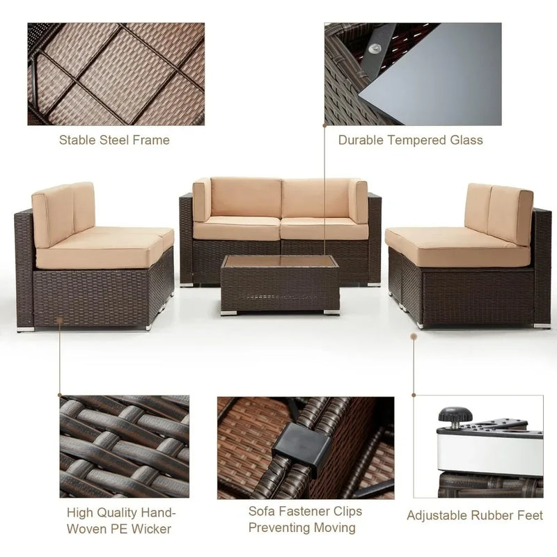 Prism Deck Sofa Set