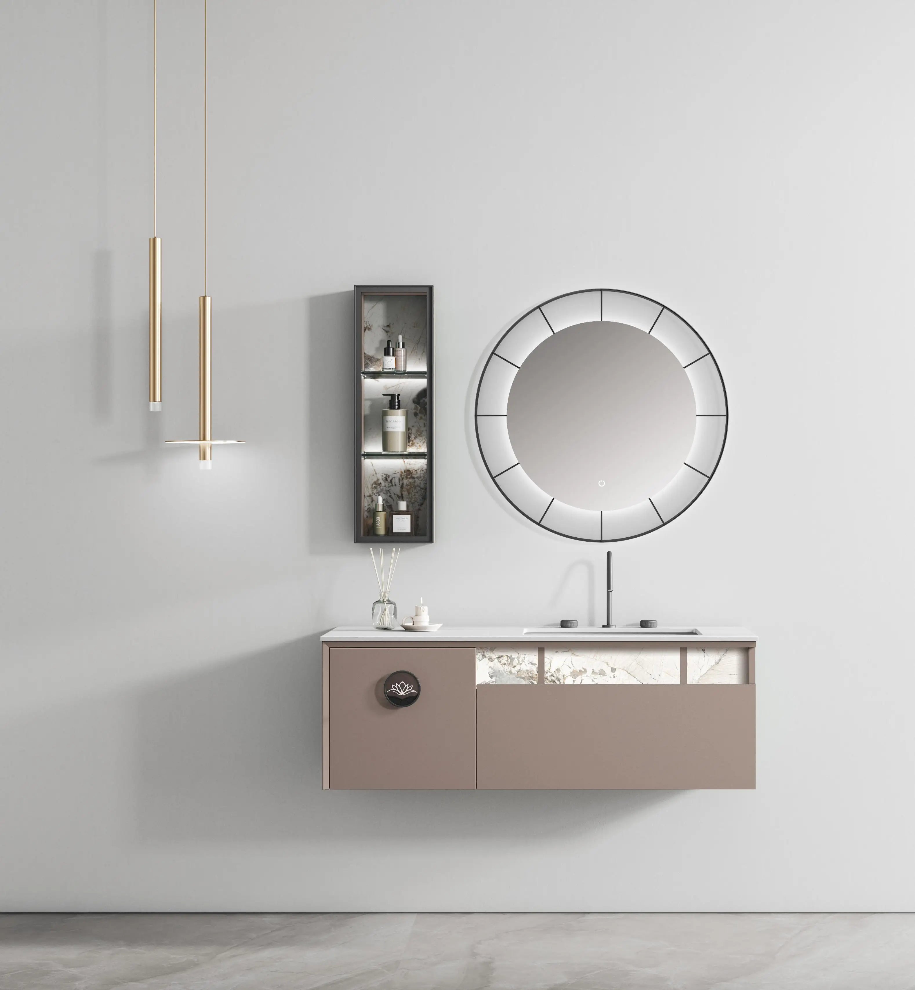 Torino Minimalist Bath Furniture