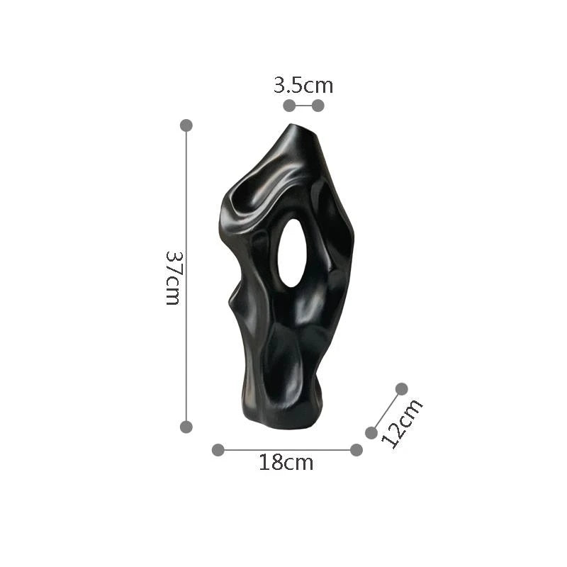 Nefara Obsidian Vase