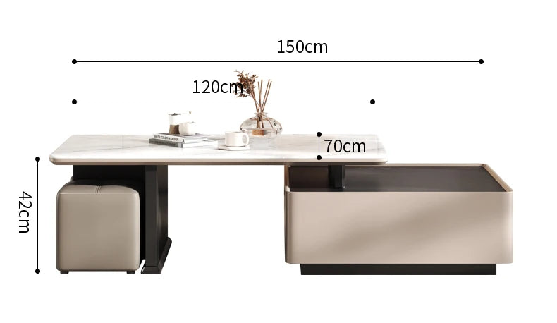 Atlas Pillar Coffe Tables