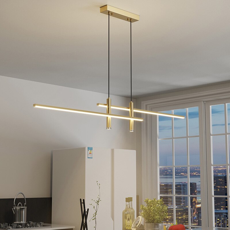 Luminous Minimalist Chandelier