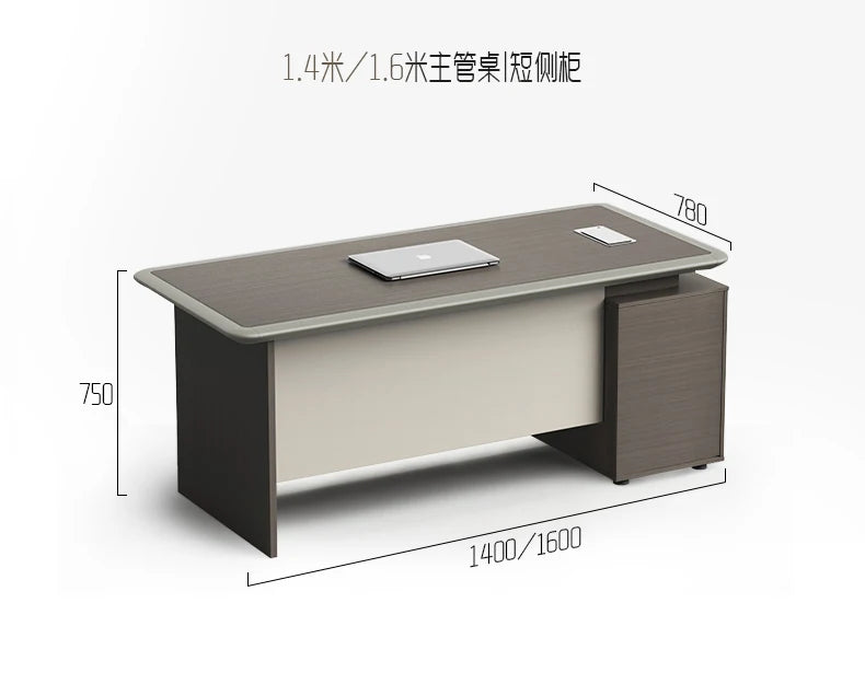 Supervisor Office General Manager Boss Desk Study Computer Desks Motion Gaming Table Offices Sedentary Tables Filing Cabinets