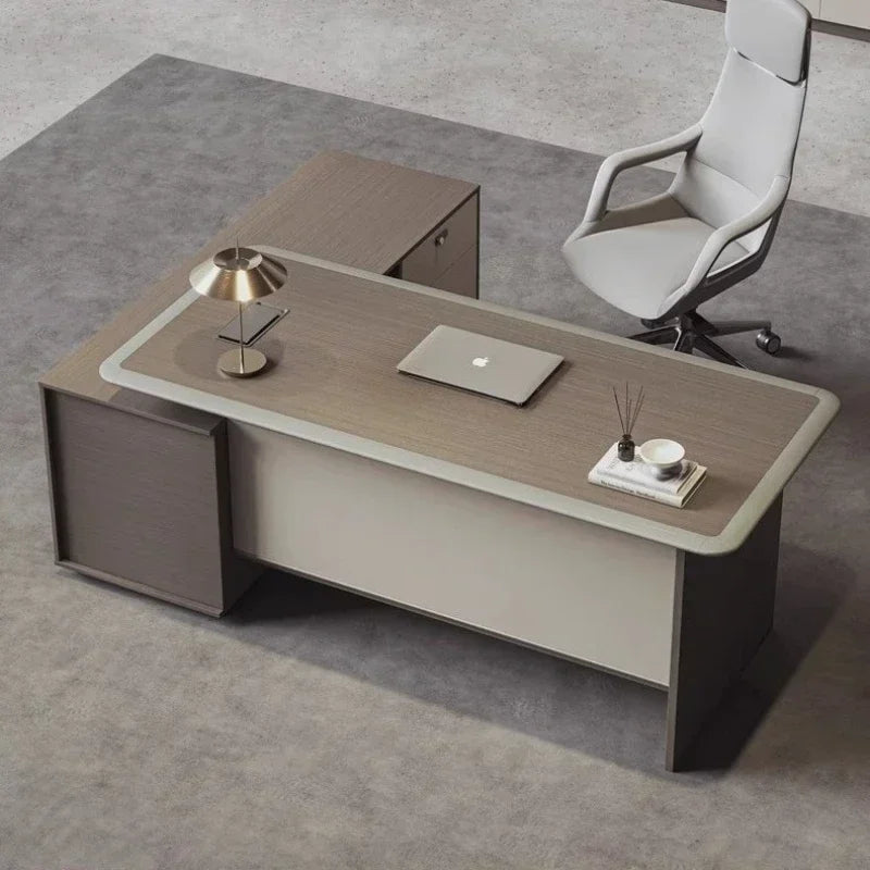 Supervisor Office General Manager Boss Desk Study Computer Desks Motion Gaming Table Offices Sedentary Tables Filing Cabinets