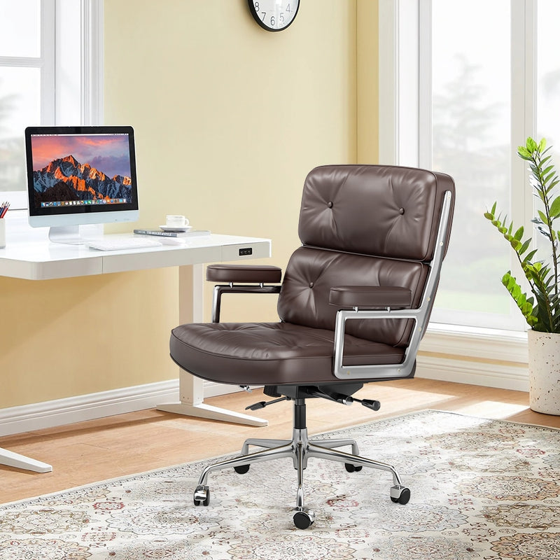 Ergo Genuine Leather Office Chair