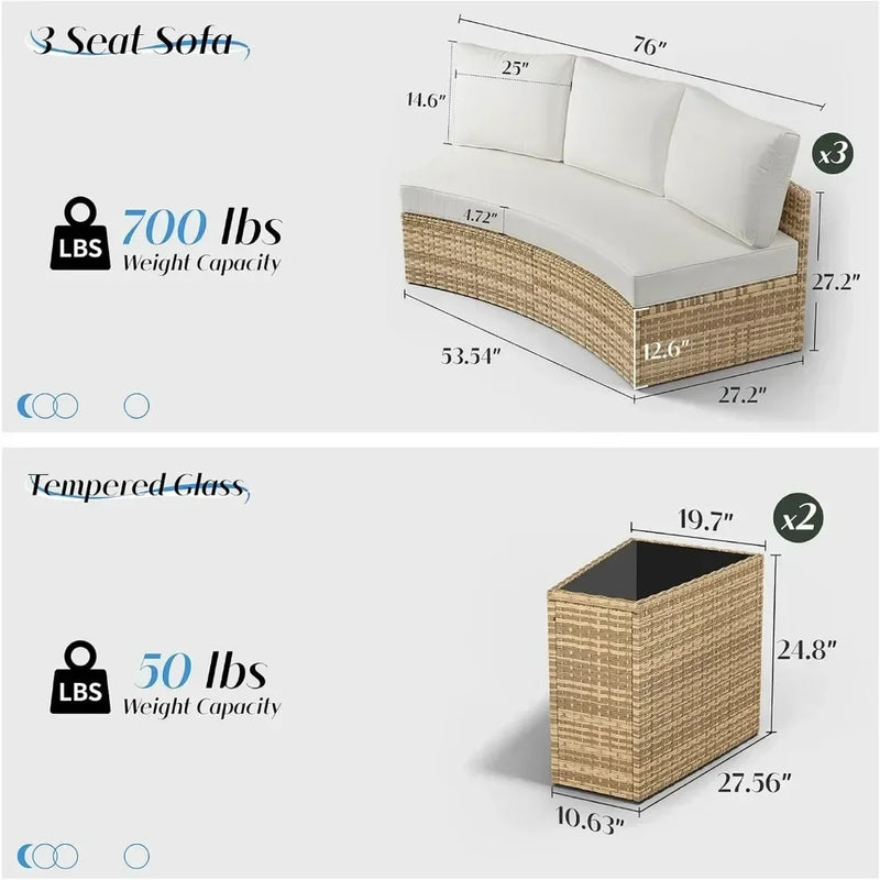 Ambrosia Garden Sofa Set