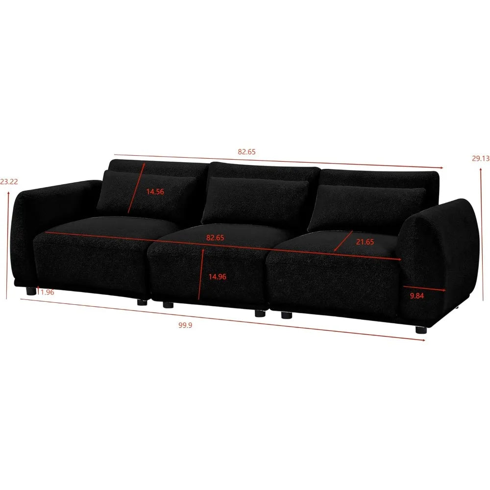 cloud sofa.Sectional Sofa Couch,Convertible U Shaped Sectional,Modular Sectional Couches for Living Room,L Shaped Couch
