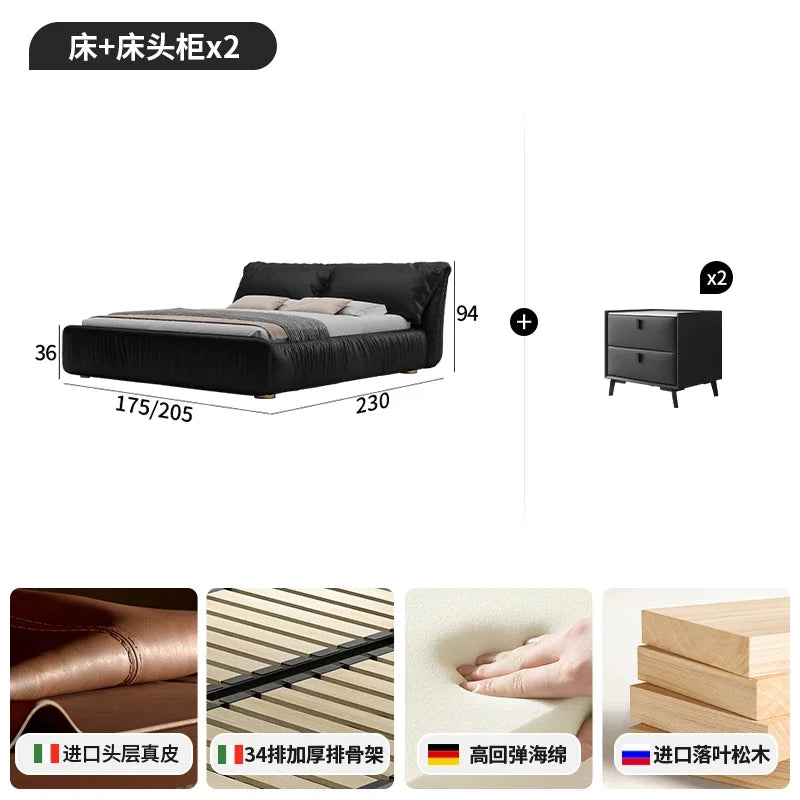 Letto Milano King Bed