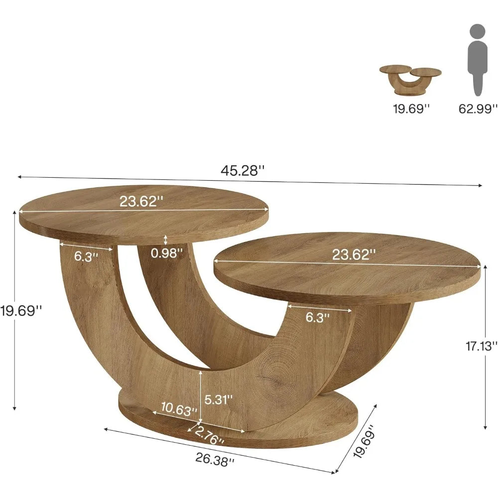 Calypso Curve Coffe Tables