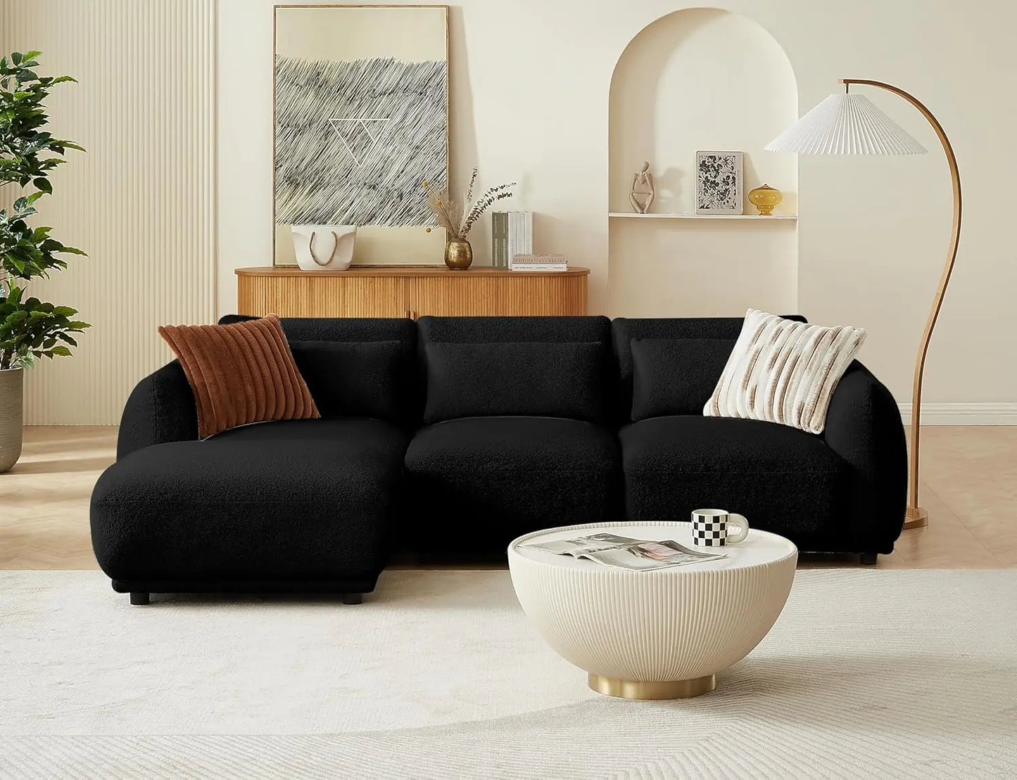 cloud sofa.Sectional Sofa Couch,Convertible U Shaped Sectional,Modular Sectional Couches for Living Room,L Shaped Couch
