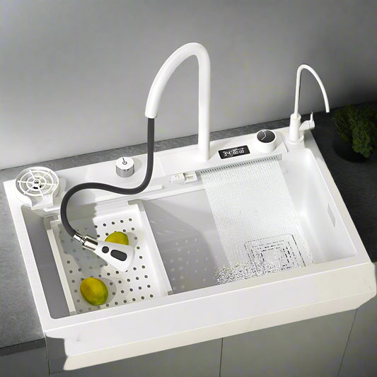Spectral Flow Kitchen White Sink