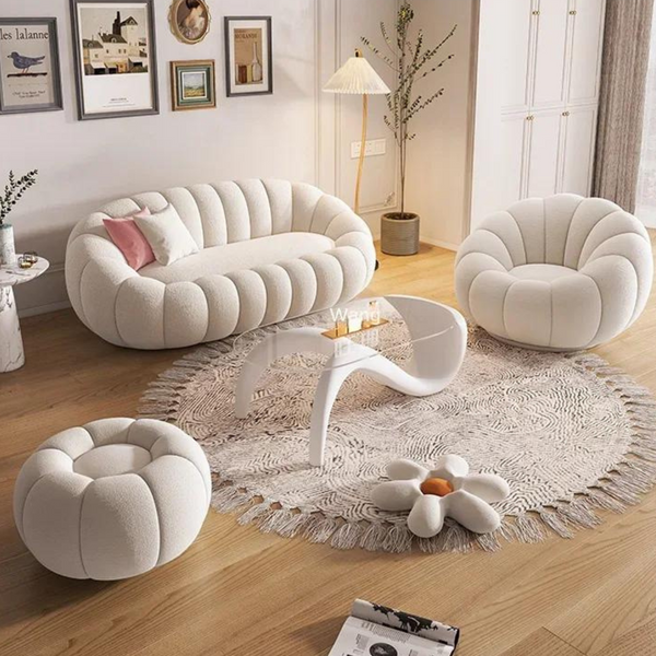 Nordic Luxury Pumpkin Sofa