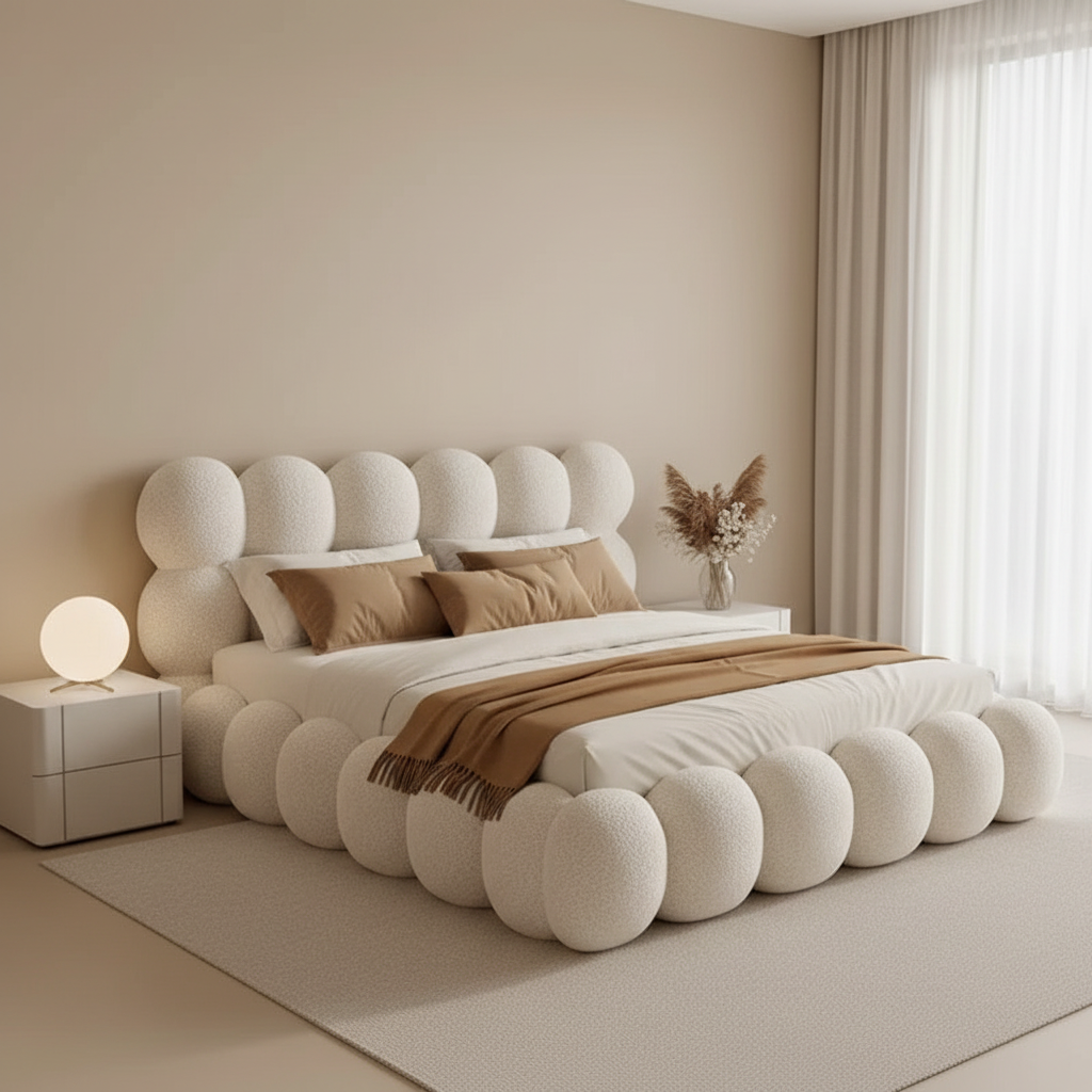Bubble Bed Side Angle
