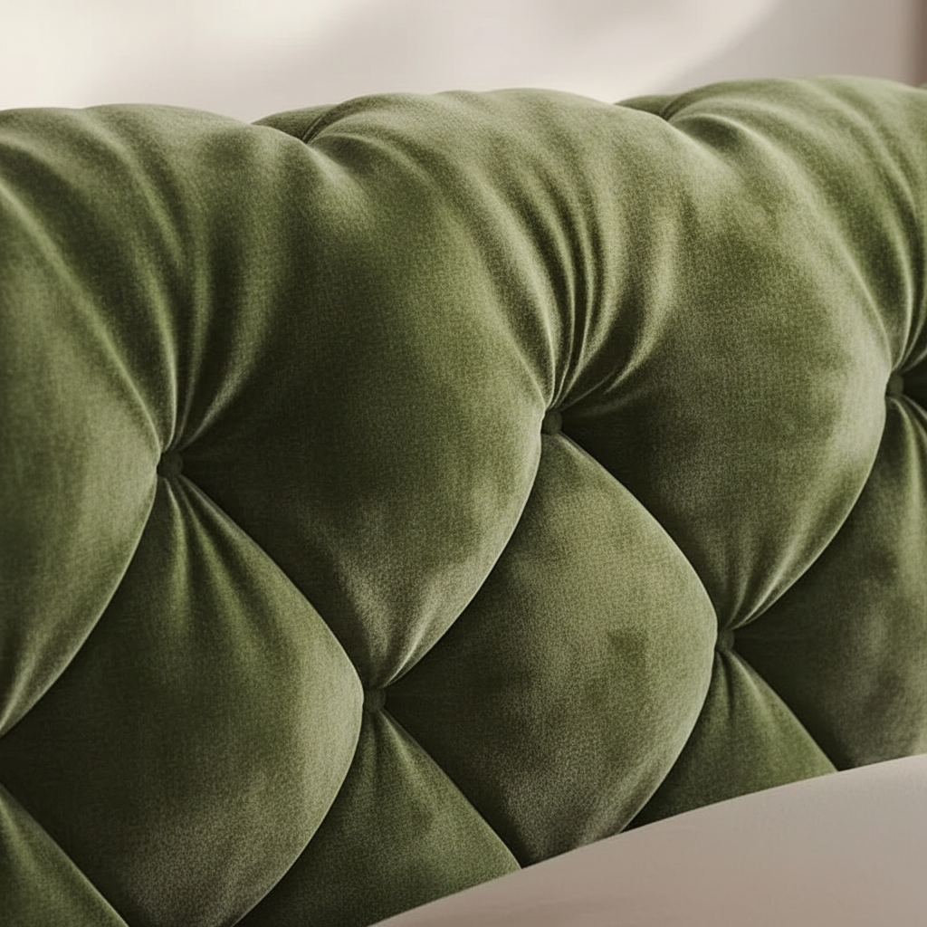 Chesterfield Tufting Detail