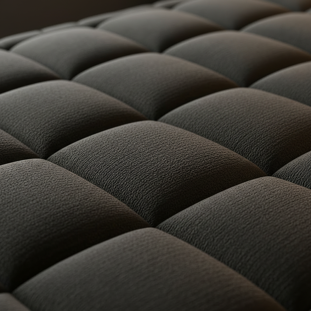 Close-up – Black Boucle