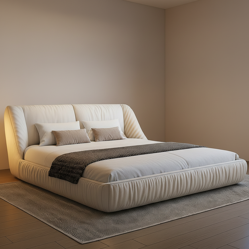 Cloud Bed – 3/4 Front Side