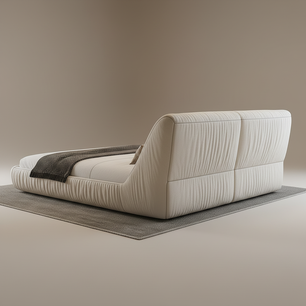 Cloud Bed – Rear 3/4 Headboard