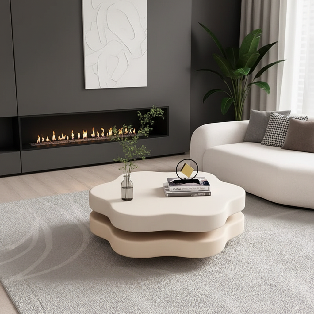 Cloud Table – Front Left Fireplace